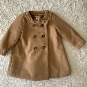 Baby gap camel coat sz 12-18 mon